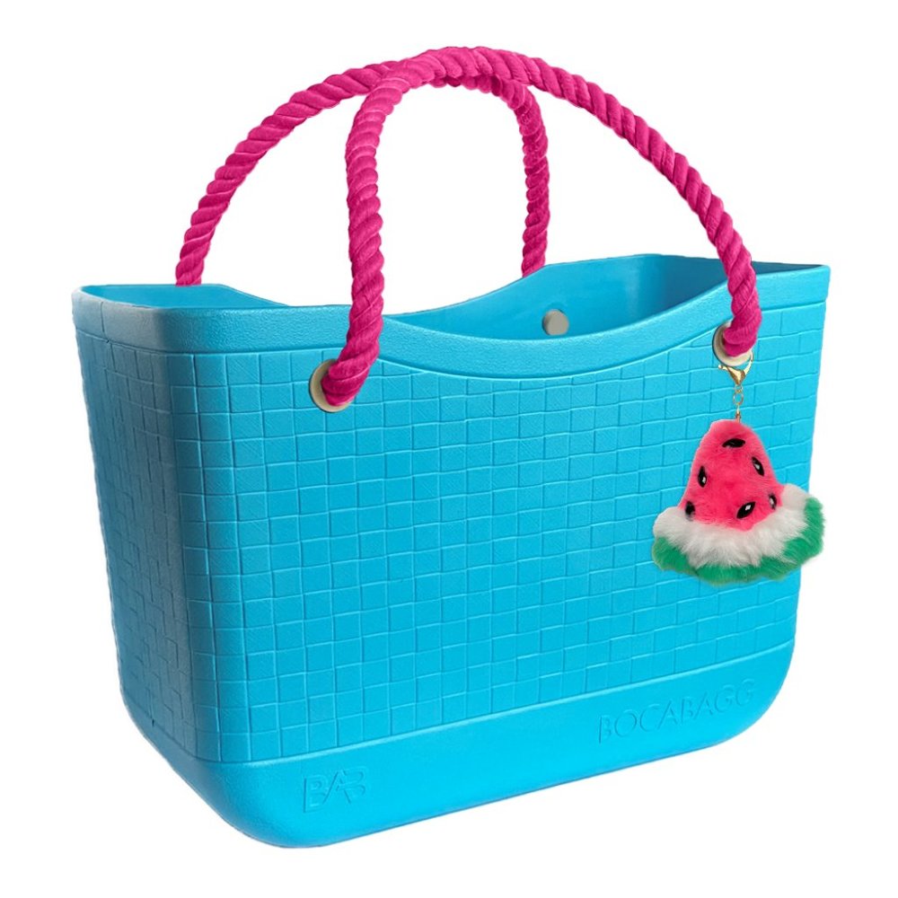 BocaBagg (Aqua) Large EVA Tote Bag-Like Bogg Bag